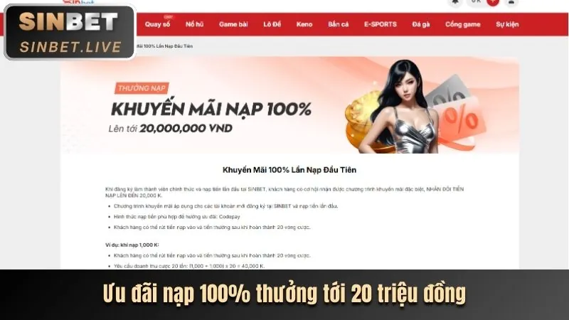 Khuyến mãi chào mừng thành viên mới 789bets